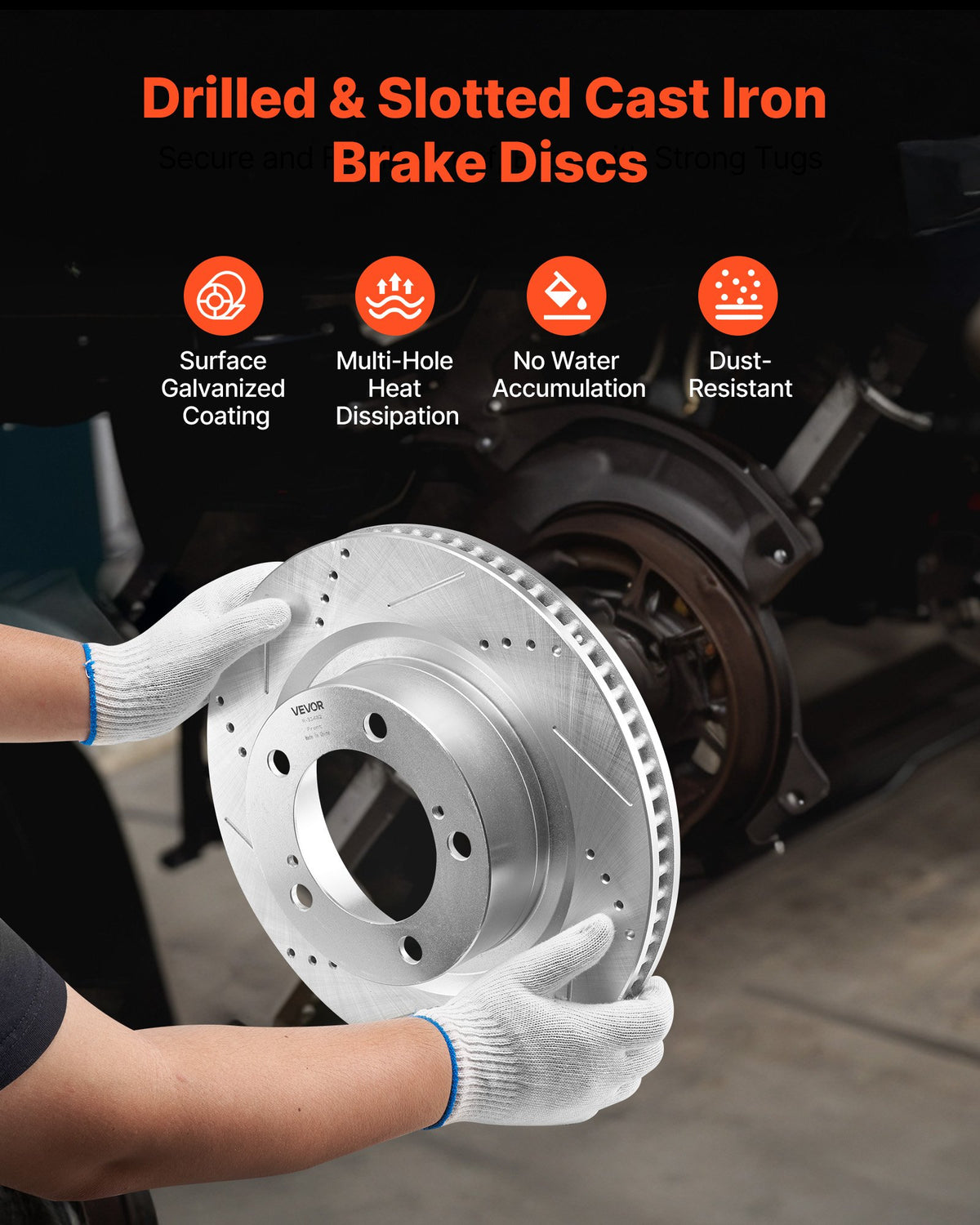 Full Lexus LX570 and Land Cruiser brake kit contents