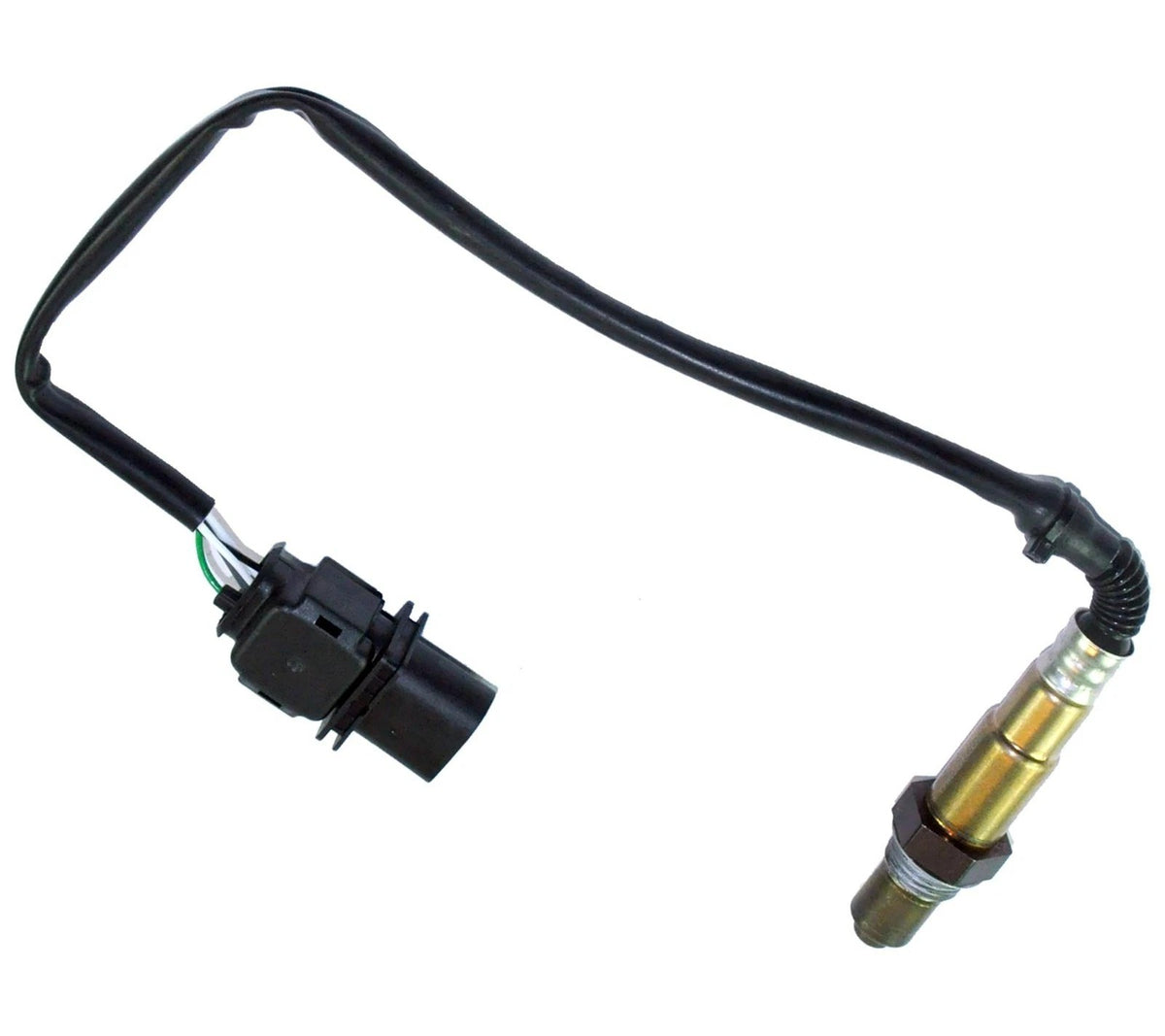 Audi A4 A6 oxygen sensor packaging, brand new aftermarket front O2 sensor