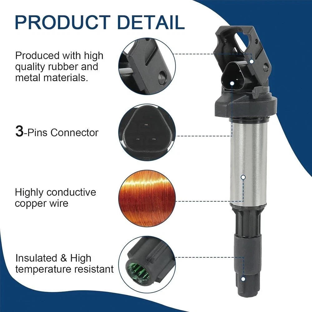 MINI R56 Cooper S ignition coil pack, packaging and units