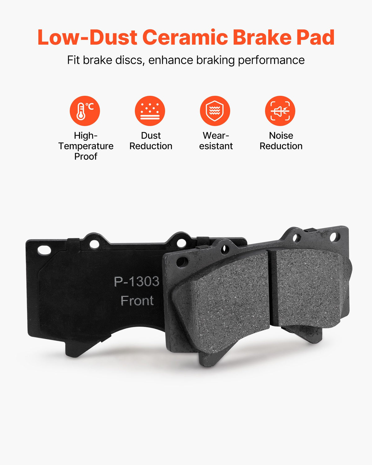 Ceramic brake pads included in Lexus LX570 brake kit