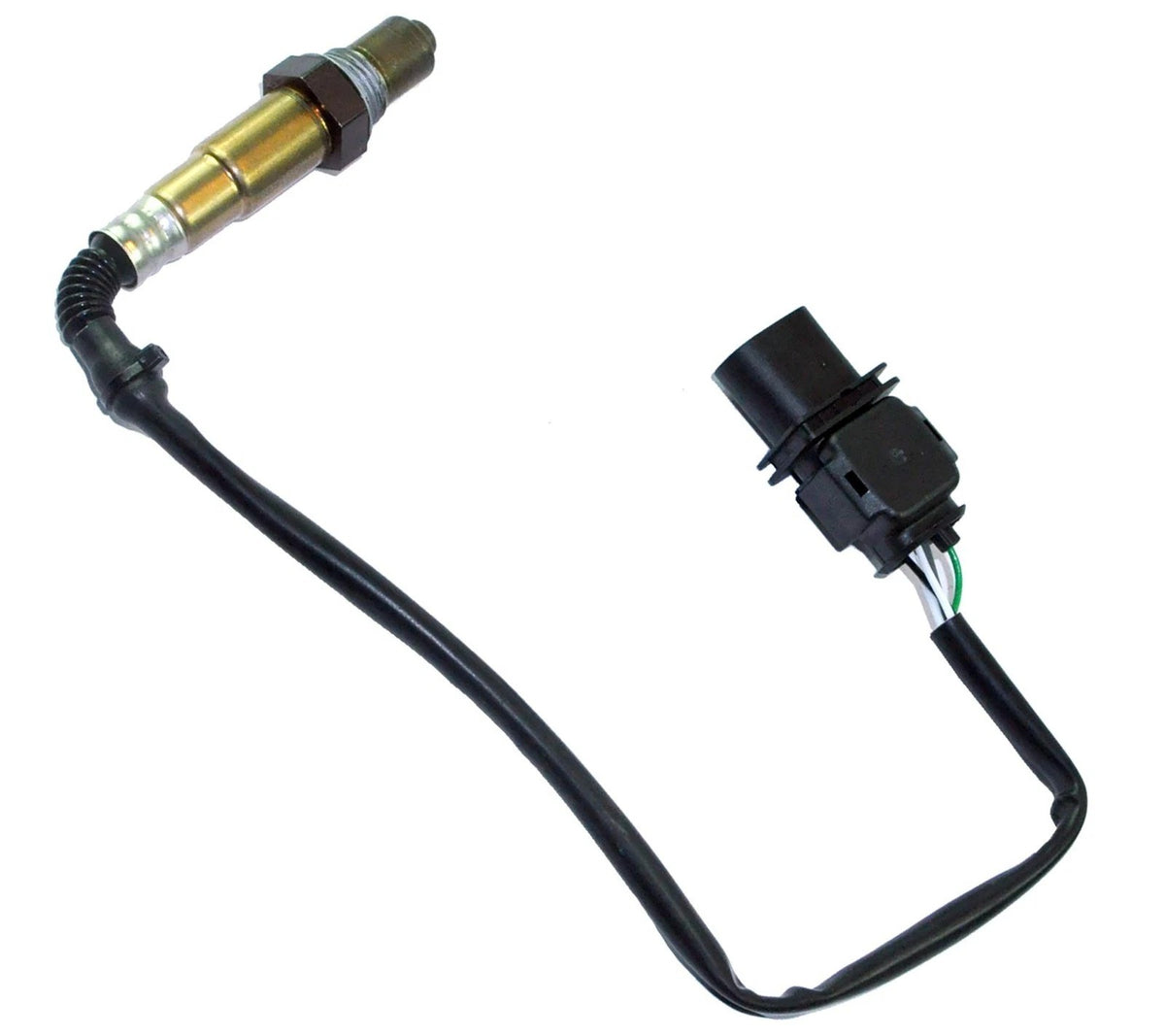 5-wire lambda sensor plug and connector clip detail