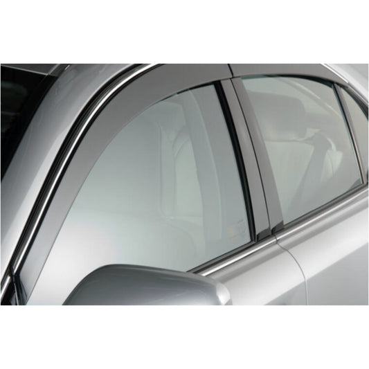 Smoke in-channel window visors, set of 4, for 2007-2011 Lexus ES350