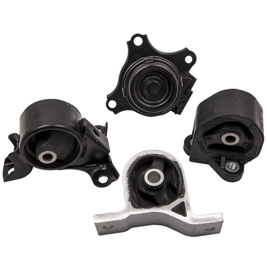 4-piece engine and transmission mount set for 2001-2005 Honda Civic 1.7L and Acura EL 1.7L automatic