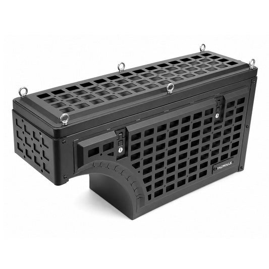 Truck bed side storage tool box, passenger side, for 2016-2023 Toyota Tacoma 5-ft short bed