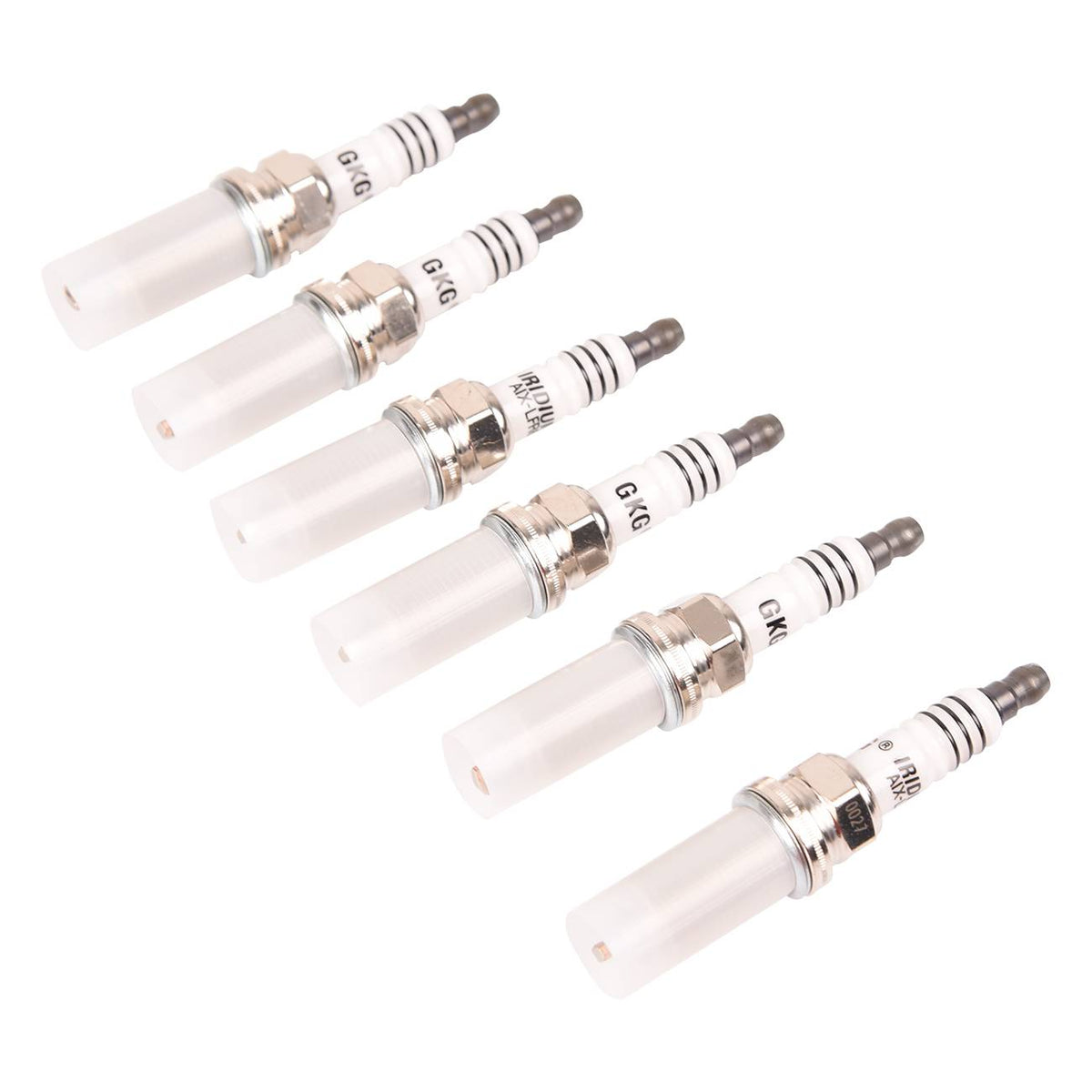 Nissan Sentra Frontier Titan spark plugs packaging showing 224015M015 part number