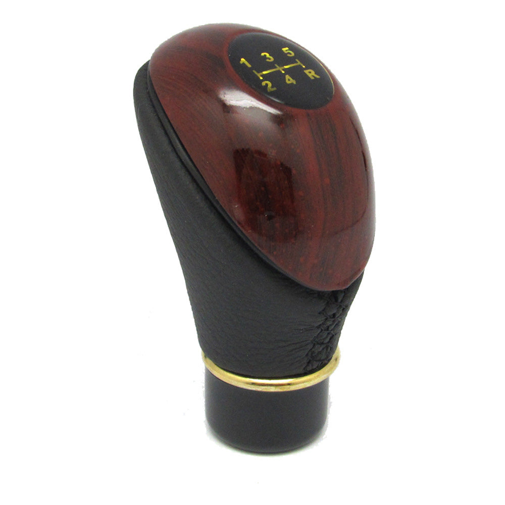 Gear shift knob threaded mounting detail