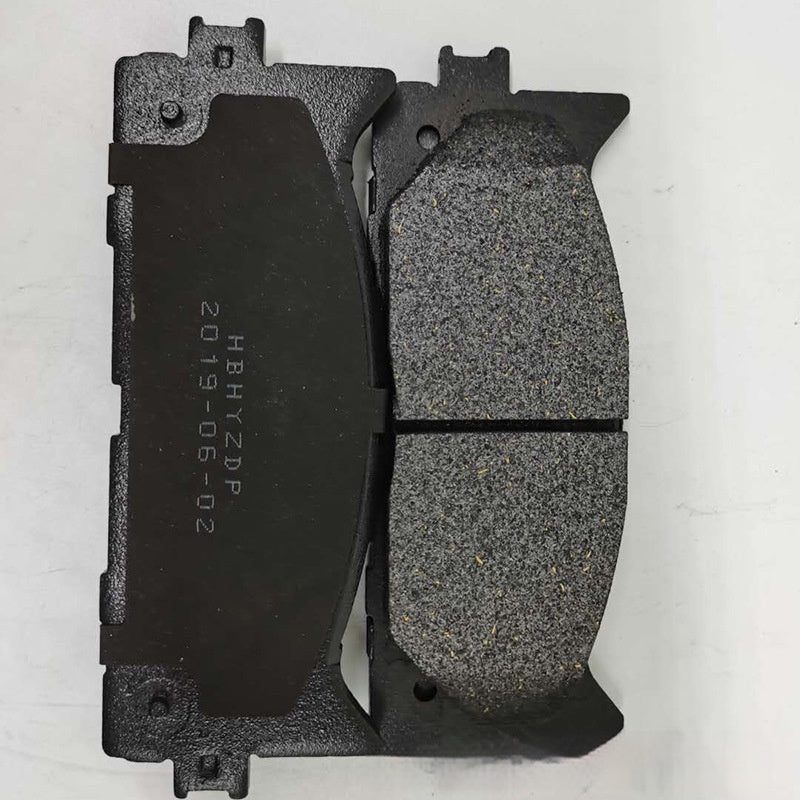 D1222 brake pad backing plate view