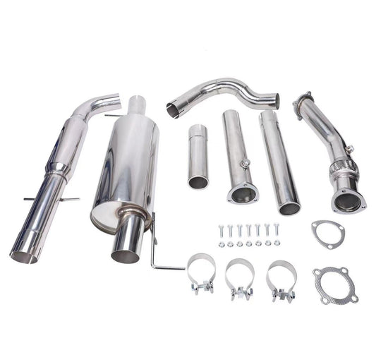 VW Mk4 1.8T turbo-back exhaust system full kit