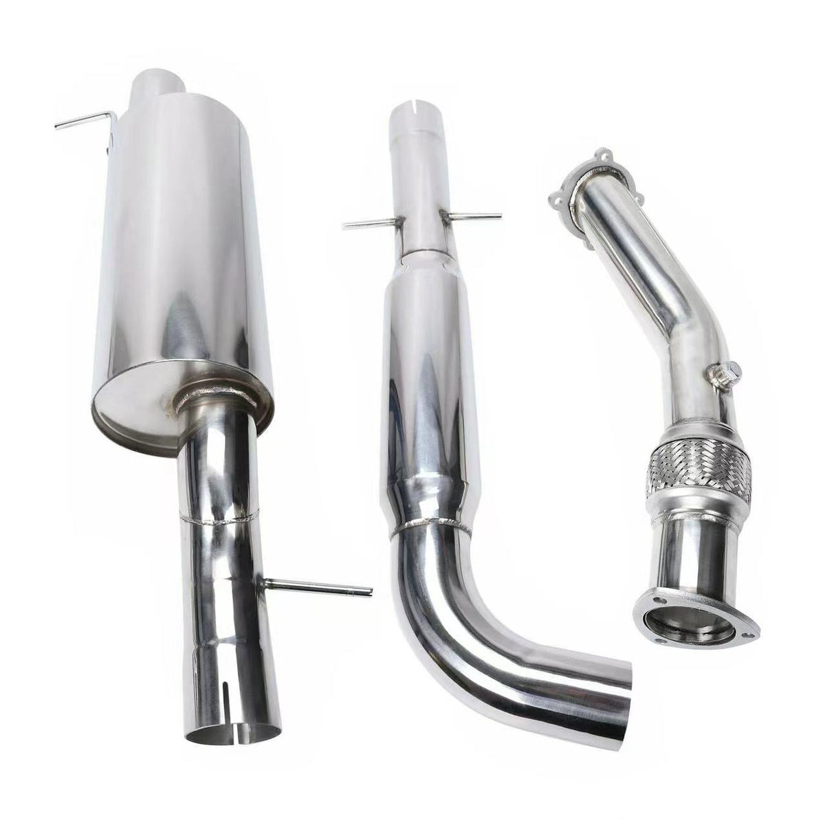 Golf Jetta 1.8T down pipe and cat-back piping