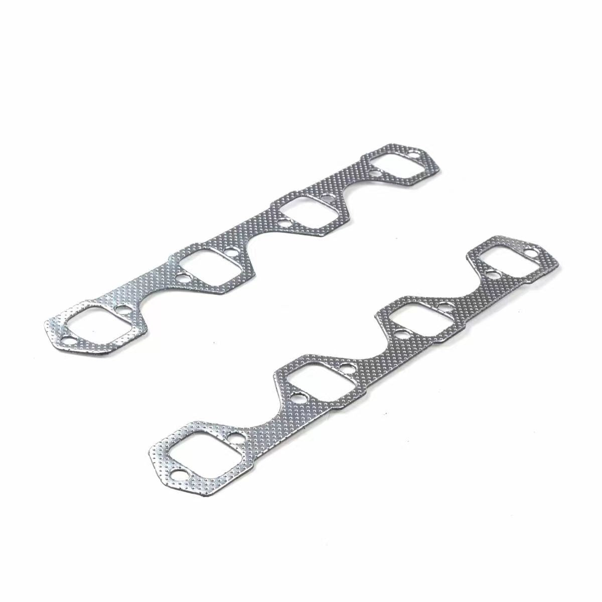 CNC-machined flange on Ford Mustang 5.0 exhaust header