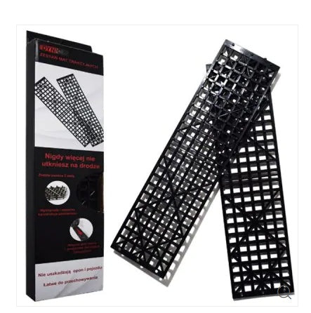 Tire traction mat size and dimensions