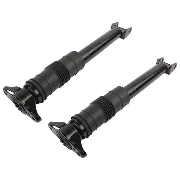 Rear shock absorber piston rod and upper mount detail