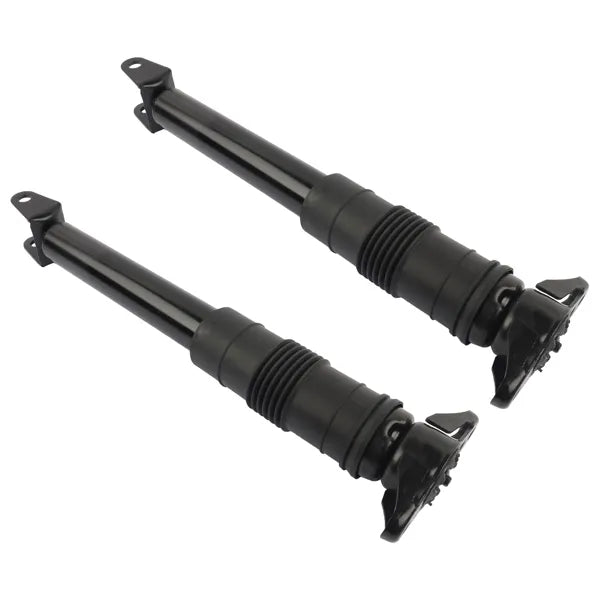 Pair of rear suspension shocks packaged for shipping