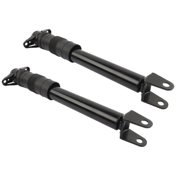 Rear suspension strut shock body and mounting hardware