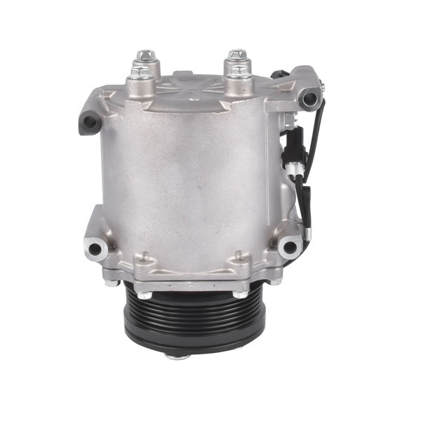 AC compressor refrigerant port detail