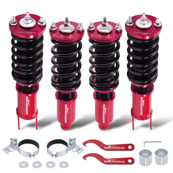 Honda Civic coilovers - complete front and rear kit for EG/EK Civic, CRX and Acura Integra