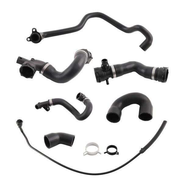 Thermostat housing to water pump hose for BMW 328i 330i N51 engine cooling system