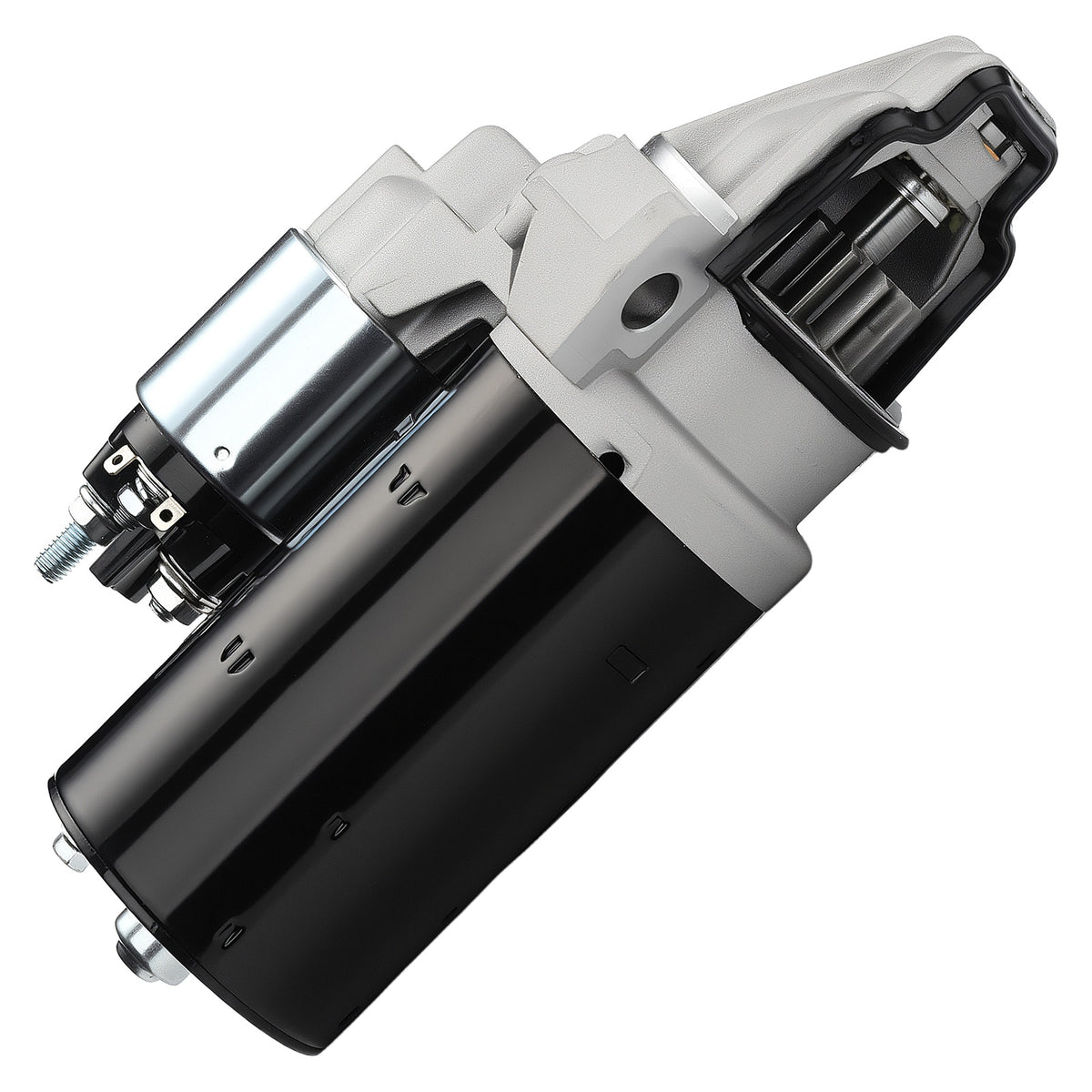Ford Transit Mk7 starter motor, solenoid detail