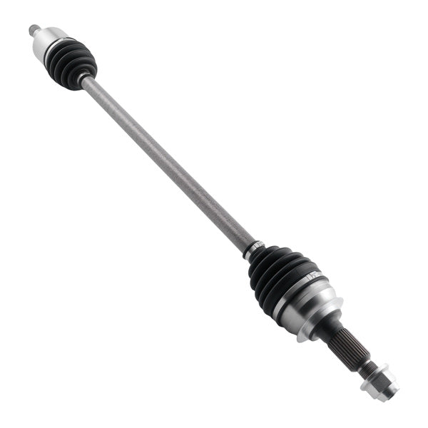 CV axle shaft spline and joint detail