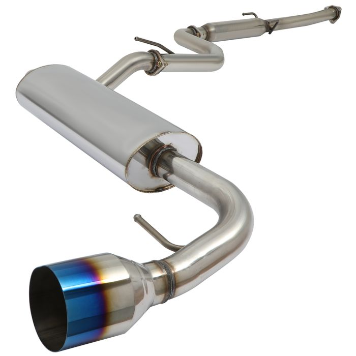 Honda CRX catback exhaust system with dual tip options