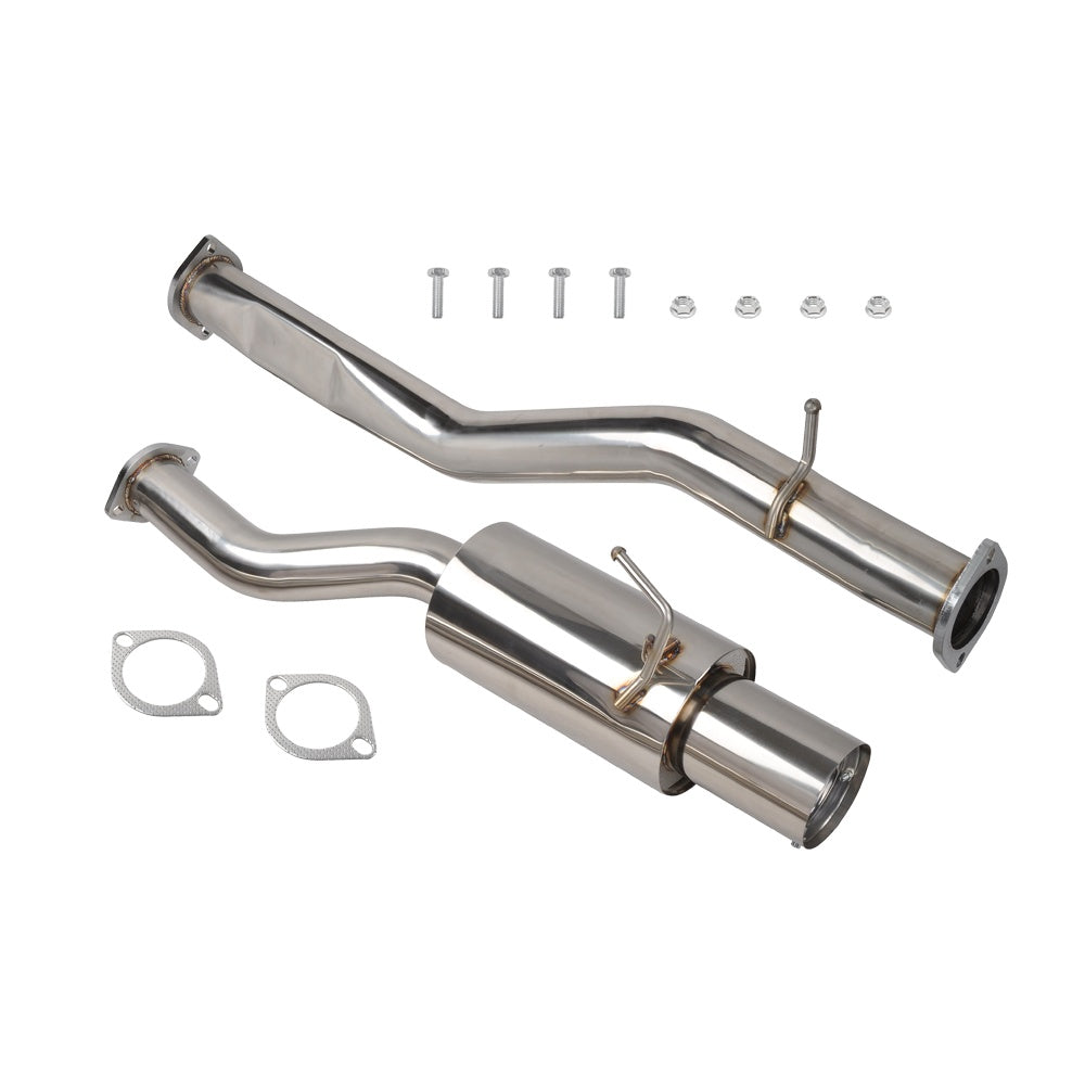 350Z cat-back exhaust system with 4.5 inch flat tip