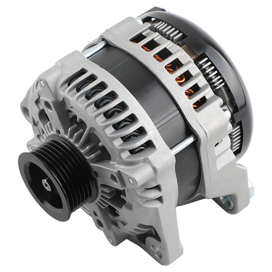 Ford F-150 alternator 5.0L V8 220A direct-fit replacement, front angle view