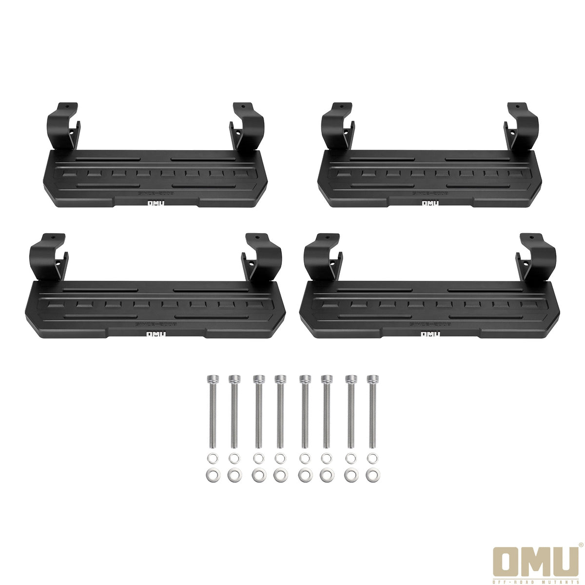 Running board side step for 2021+ Ford Bronco 4-door with OEM rock rails