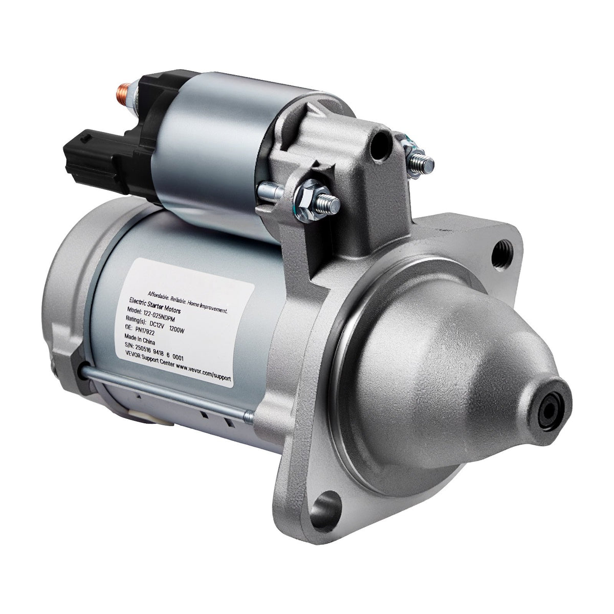 High torque starter motor for BMW 3.0L L6 engines
