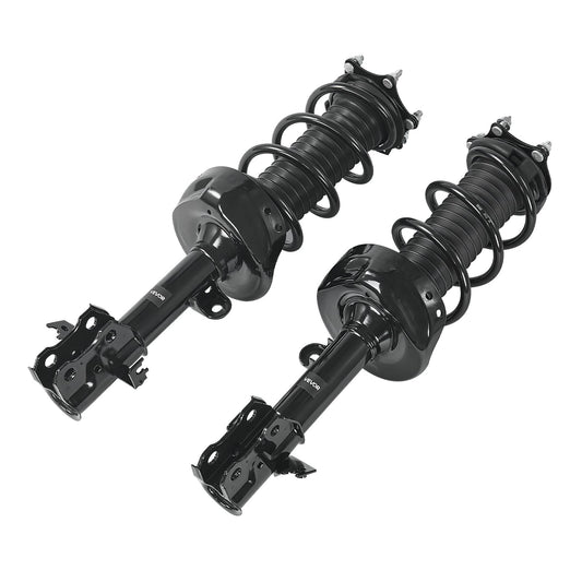 Front strut and coil spring assembly pair for 2007-2014 Honda CR-V