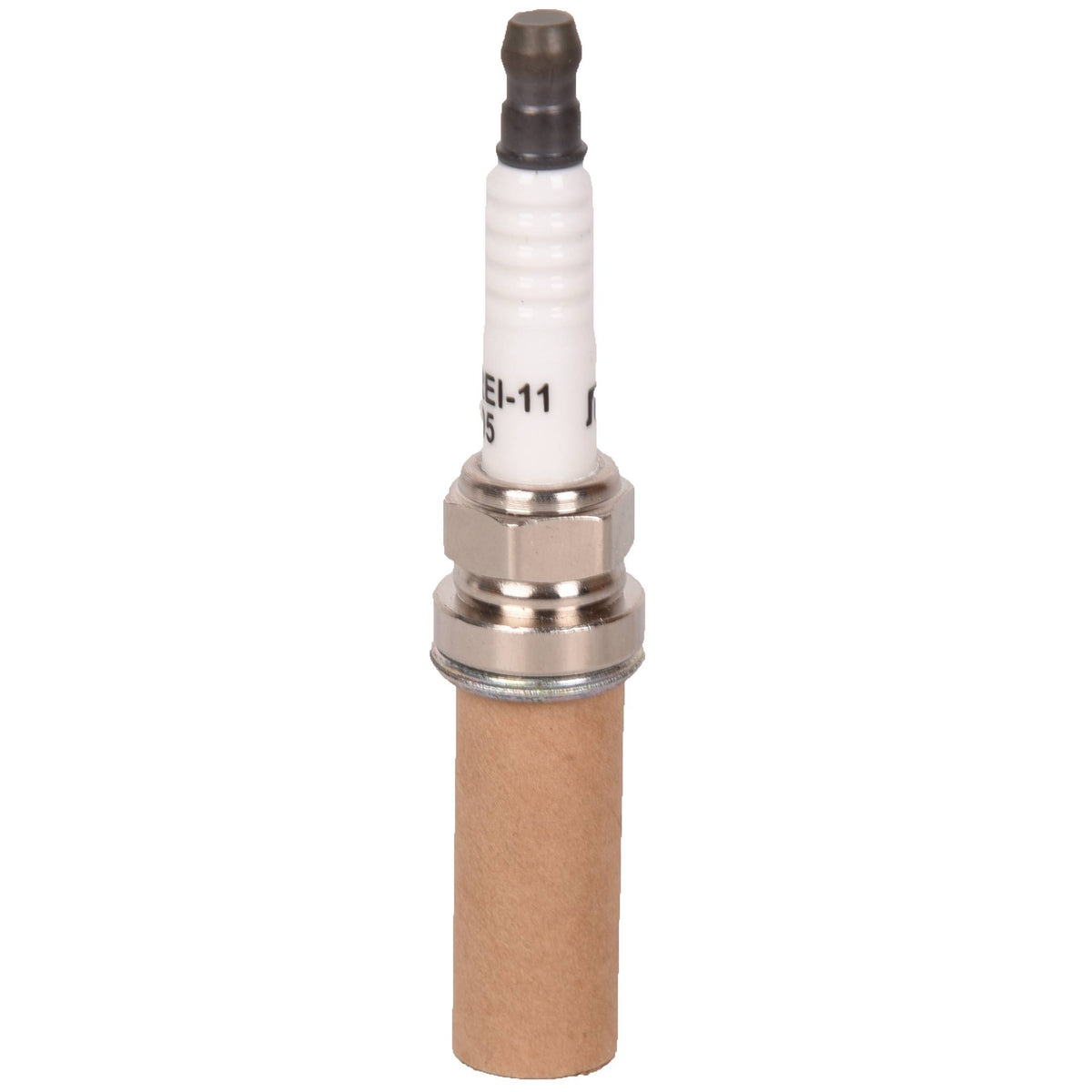 Iridium spark plug electrode detail