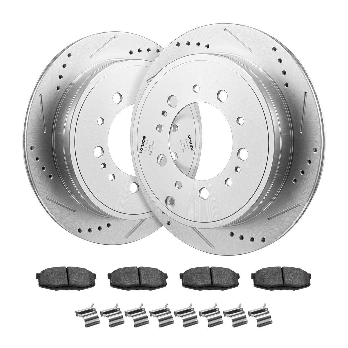 Lexus LX570 brake kit, front and rear rotors and pads