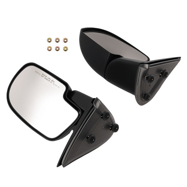 Driver and passenger side mirror pair fits Chevrolet Tahoe, GMC Yukon, Cadillac Escalade