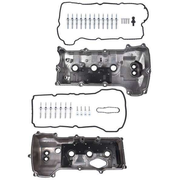 Aluminum valve cover set with gaskets for Ford 3.5L EcoBoost V6