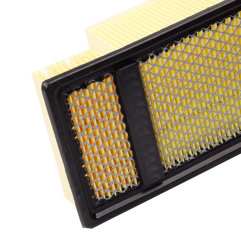 Air filter cartridge filter media detail