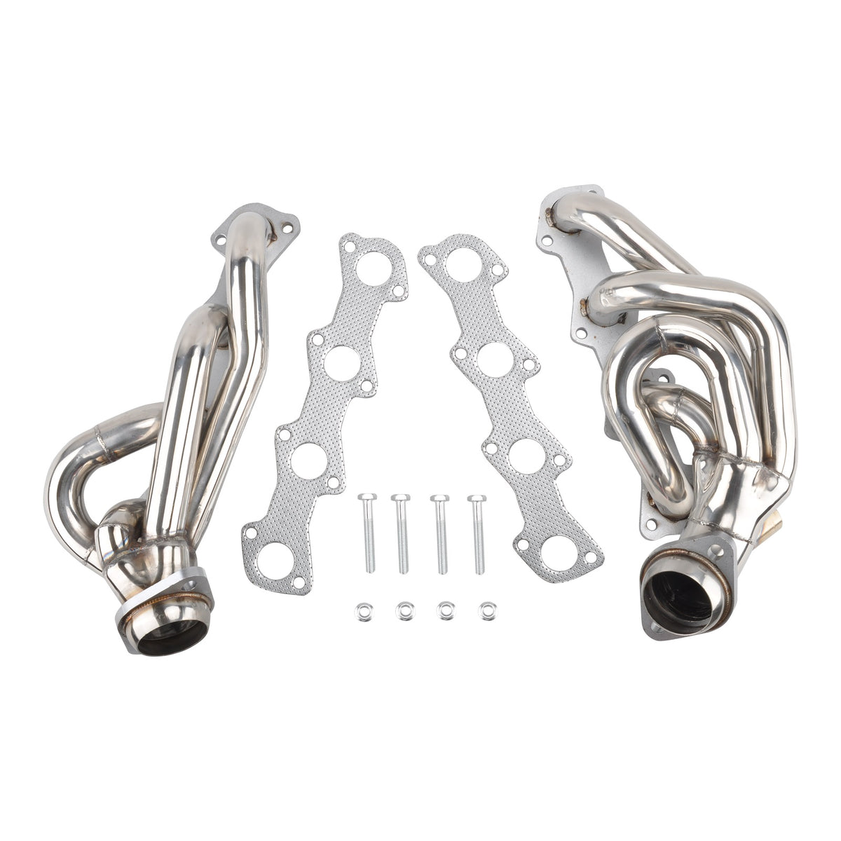 Ford F-150 exhaust manifold header, primary tube detail