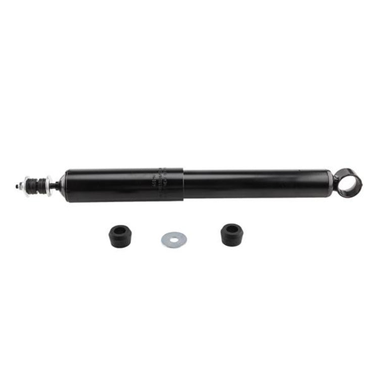 Toyota 4Runner shock absorber, chrome-plated piston rod detail