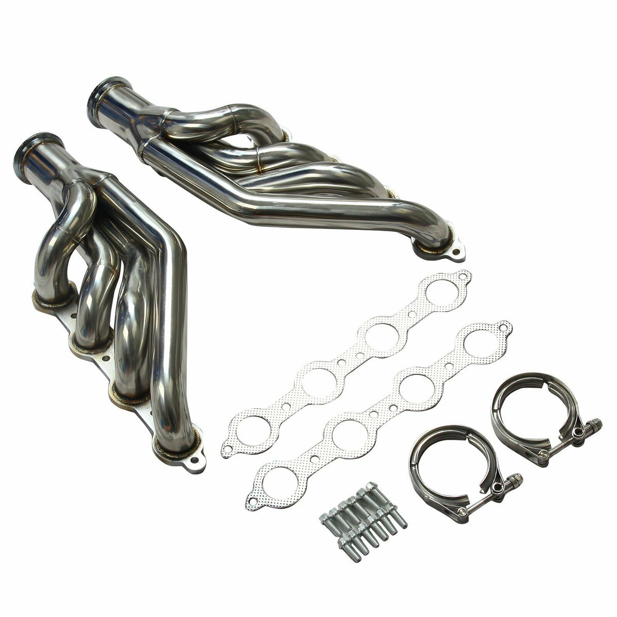 Chevy LS exhaust headers for Camaro, Corvette, and Cadillac CTS with LS1 LS2 LS3 LS6 engines