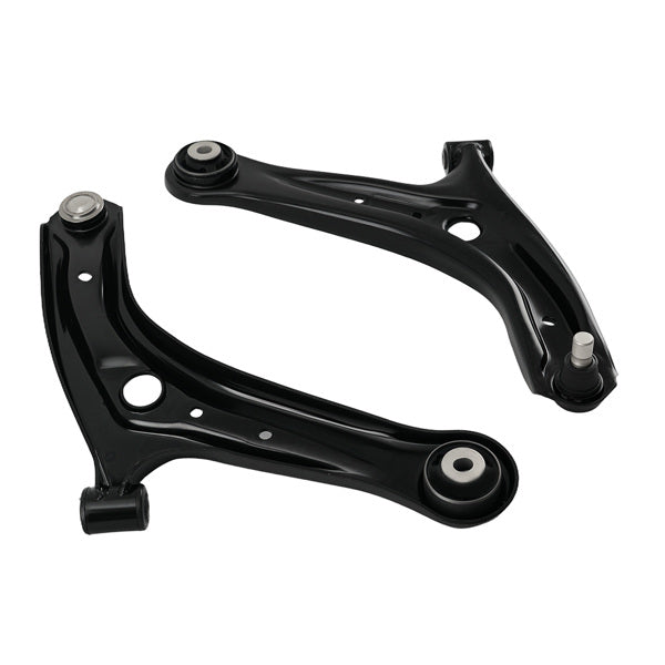 8-piece Ford Fiesta suspension kit full parts layout, 2011-2019 control arms tie rods sway bar links