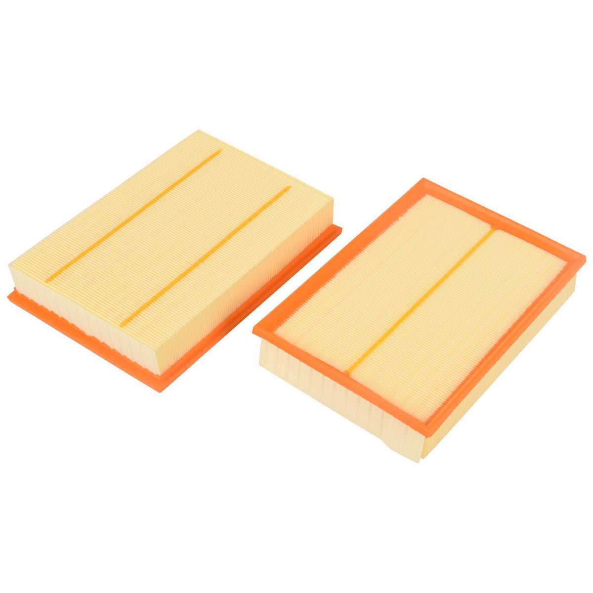 Range Rover Sport air filter pleated media close-up